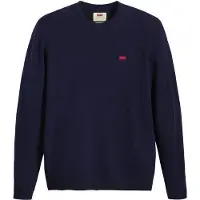Levi's for man. A4320-0001 Original Housemark navy sweatshirt (L), Casual, Wool, Long sleeve