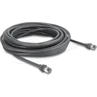 DeLOCK 90666, 10 m, Cat6, RJ-45, RJ-45, Harmaa