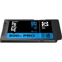 Lexar 800x PRO 32GB SDHC muistikortti U1 V10