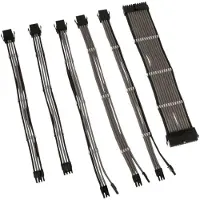 Kolink Core Adept Braided Cable Extension Kit - Gunmetal, jatkokaapelisarja