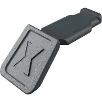 Knipex ColorCode klipsi, musta 10 kpl/pkt