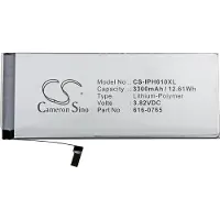 Cameron Sino Apple iPhone 6 Plus yhteensopiva tehoakku 3300 mAh