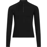 Icebreaker Kids' 260 Tech Long Sleeve Half Zip Black Aluskerrastopaidat 10