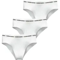 Björn Borg Women's Logo Highwaist Brief 3p Multipack 2 Alusvaatteet S
