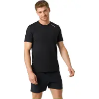 Björn Borg Men's Borg Athletic T-Shirt Black Beauty Lyhythihaiset topit S