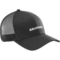 Salomon Logo Trucker Cap Deep Black Lippikset S/M