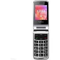 Myphone RUMBA 2 - Musta - Flip - TFT-näyttö 2,4 tuumaa - Kamera - Bluetooth - microSD