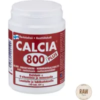 Raw Organic Hankintatukku Calcia 800 plus, 140 tabl.