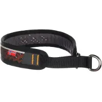 Non-Stop Dogwear Rock Collar V2 Black/Orange Koirien valjaat ja kaulapannat XXXL