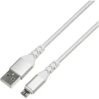 Dacota Platinum USB-Micro-USB kaapeli 1 M, valkoinen