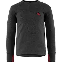 Klättermusen Men's Huge Crew Raven/Burnt Russet Aluskerrastopaidat Raven-Burnt Russet M