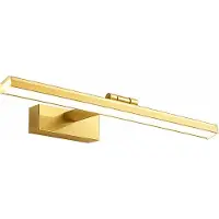 Toolight Kultainen LED-seinävalaisin 40cm APP833-1W
