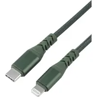 Dacota Platinum USBC-Lightning kaapeli 3 M, vihreä