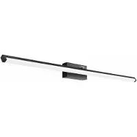 Toolight LED KYLPYHUONEEN SEINÄVALAISIN PEILIN YLLÄ 20W 100CM APP375-1W MUSTA