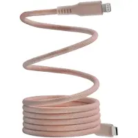 Dacota Platinum magneettinen USB-C – Lightning -kaapeli 1,5 m, pinkki