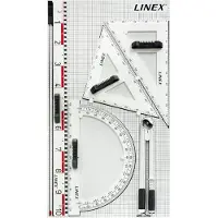 Linex 400053497, Suhdeviivain, Polystyreeni, Valkoinen, cm, 105 mm, 58 mm