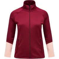 Peak Performance Women's Rider Essentials Zip Jacket Vertical Zenith/peach Fuzz/ Synteettiset välikerrostakit XS