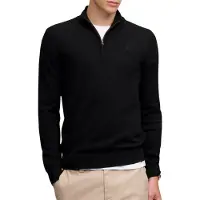 Superdry Essential Lightweight Wool Blend Puolivetskari-pusero