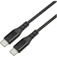 Dacota Platinum USB-C - USB-C-kaapeli 1 M, musta