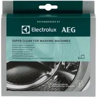 Electrolux M2WCP051 Super Clean Pesukoneen puhdistusaine (2 pussia)