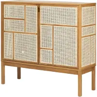 Design House Stockholm Air sivupöytä Tammi, 120x110 cm, jaloilla