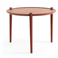 Design House Stockholm Aria Pöytä H46 x Ø60 Cm - Pöytäryhmät Galvanoitu Teräs Punainen - 2714-4000