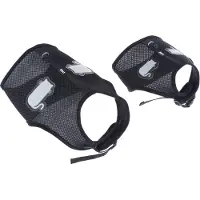 TIAKI 30-46cm vatsanymärys Comfy -kissanvaljaat talutushihnalla
