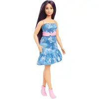 Barbie Fashionista-nukke, Denim Butterfly -mekko (HyT89)