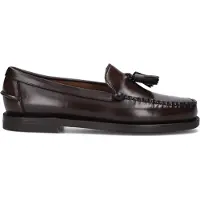 Sebago for woman. 7001560 Classic Will leather loafers burgundy brown (41), Flat, 1 to 3 cm, None, Casual, Party