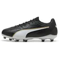 Puma King 20 Pro Fg/ag Eclipse - Musta/valkoinen/kulta, koko 40½