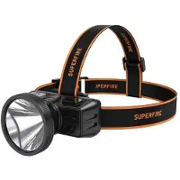 Superfire HL51, 1200 mAh, 160 lm -otsalampu