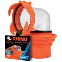 Camco Bajonettikulmaliitin 4-in-1-sovittimella