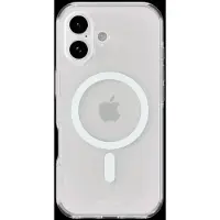 Holdit MagSafe iPhone 17 läpinäkyvä suojakuori (valkoinen)