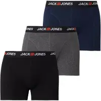 Jack & Jones Bokserishortsit 'JACCORP' laivastonsininen / tummanharmaa / musta
