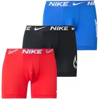 Nike Underwear Bokserishortsit sininen / kirsikanpunainen / musta / valkoinen