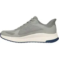 SKECHERS for man. 118423 Trainers Bobs Squad 4 green (46), Flat, Laces, Casual