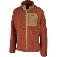 Helly Hansen Panorama Pile Block, fleece-takki, miesten, ruskea