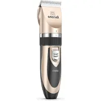 Oneisall P2 Pet Trimmer / Clippers + Scissors + Comb Set (Gold)