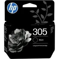 HP 305 -mustekasetti, 2 ml, musta