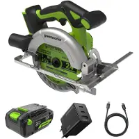 Greenworks Akkupyörösaha CR3165A4; 24 V; 1x4,0 Ah akku