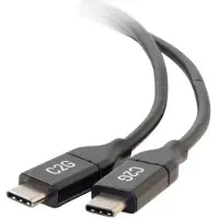 C2G USB Cable | USB-C - USB-C | 2.0 | 0,9m | Musta
