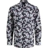 Jack & jones Premium Paita 'JPR Blaparker' laivastonsininen / pastellinsininen / pastellinpinkki