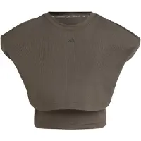 Adidas Power Boxy French Terry 3 Stripes 3/4-hihainen T-paita