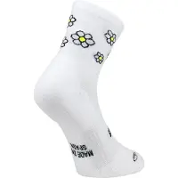 Sporcks Marguerite White Socks, Size M