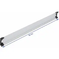 DeLOCK – DIN Rail 35 x 7.5 mm (50 cm) Aluminium (66174)