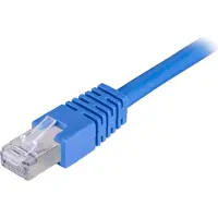Deltaco STP-6 F/UTP Cat6 sininen verkkokaapeli