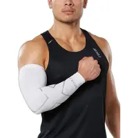 2XU Compression Arm Guard (Single) - White - M
