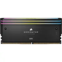 Corsair 96GB (2 x 48GB) Dominator Titanium, DDR5 6600MHz, CL32, 1.40V, musta
