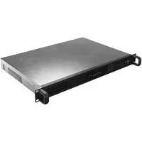 Lanberg SC01-3001-10B, Teline ( 1U ), Musta, 4 tuuletin(ta), 430 mm, 300 mm, 44,5 mm