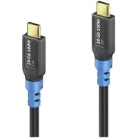 PureLink FlexInstall | 20Gbps, 100W PD | USB-C - USB-C | 4.0 2x2 | DP Alt Mode | 0,3m | Musta